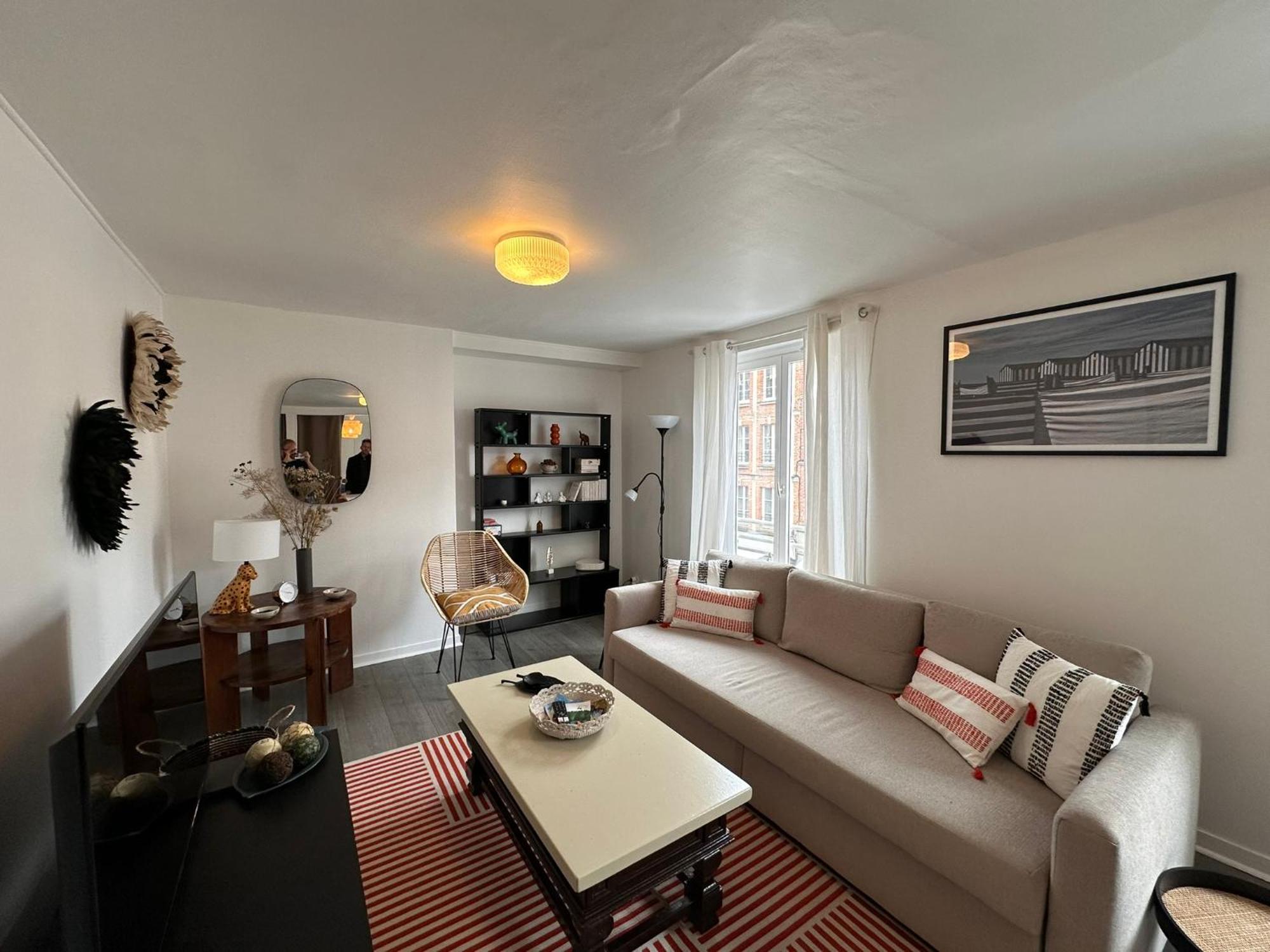Large Apartment In City Center Honfleur Exterior foto